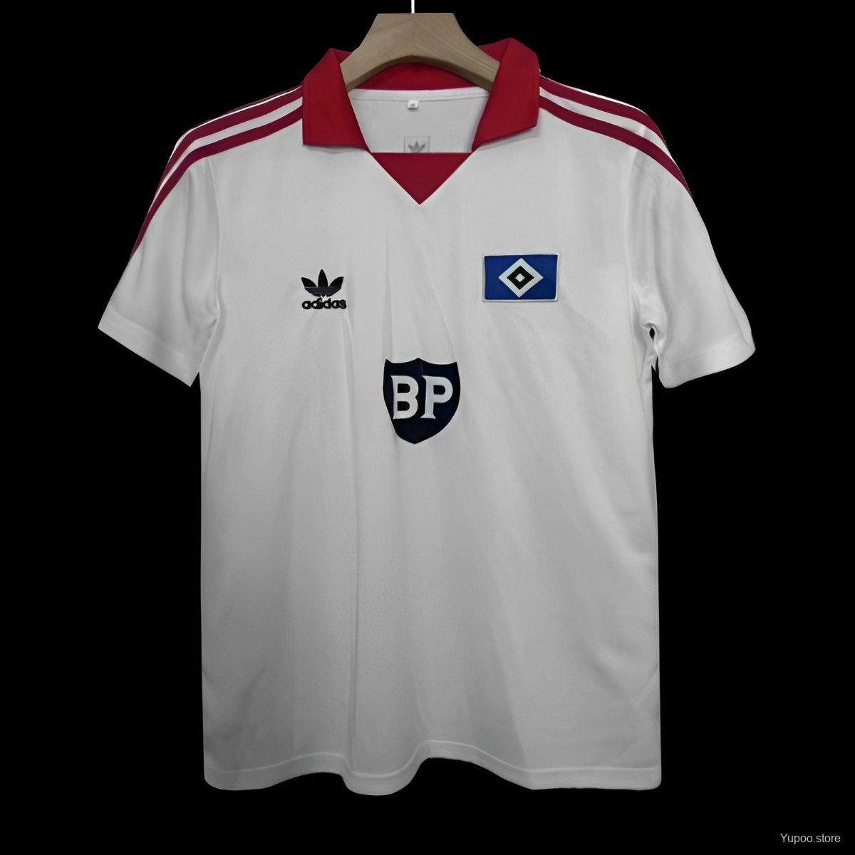 Camiseta de fútbol Hamburger SV 1980/81 LOCAL MANGA CORTA VERSION FAN